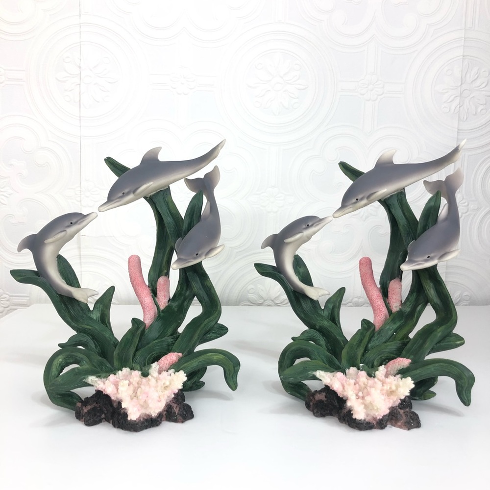 Set of 4 Dolphin 🐬 Accent Display